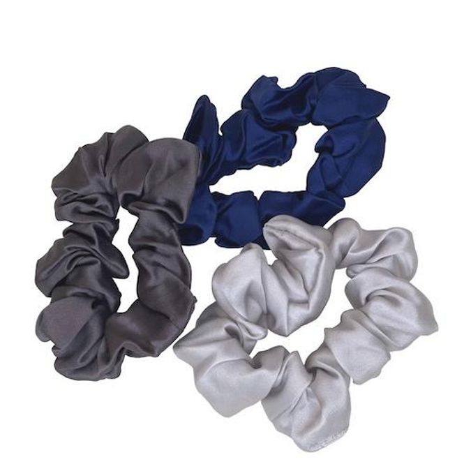 Hovedbilde Scrunchies - blå/koksgrå/sølv