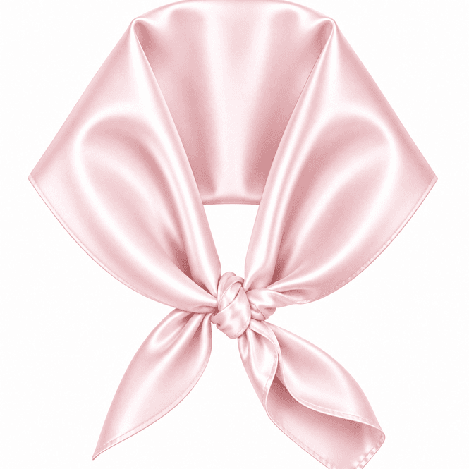 Hovedbilde Silkeskjerf-rosa