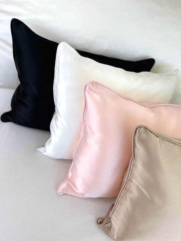 Reisepute i silke- rosa