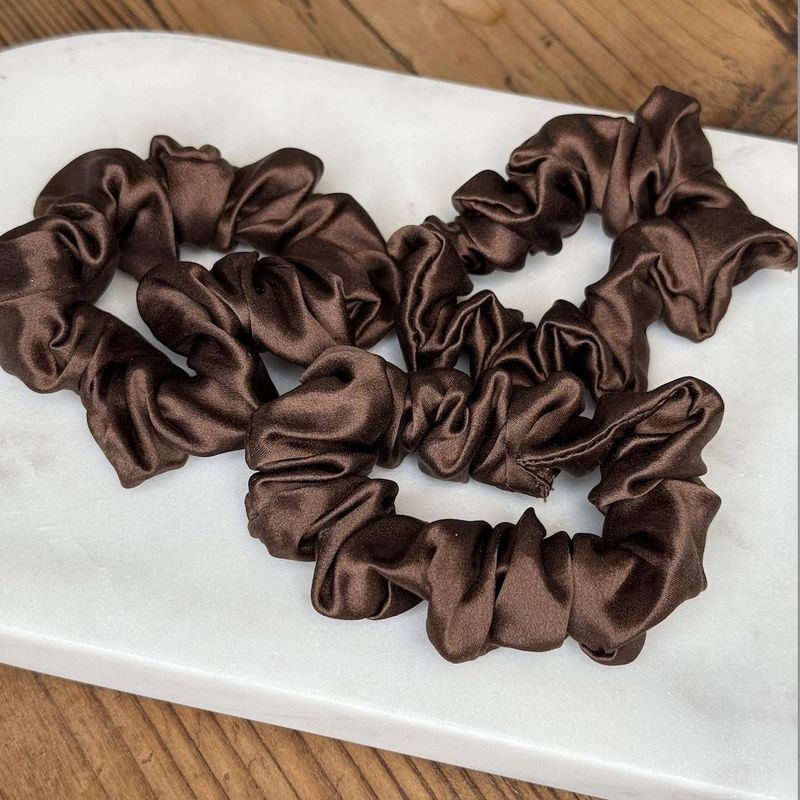 Scrunchies - sjokolade