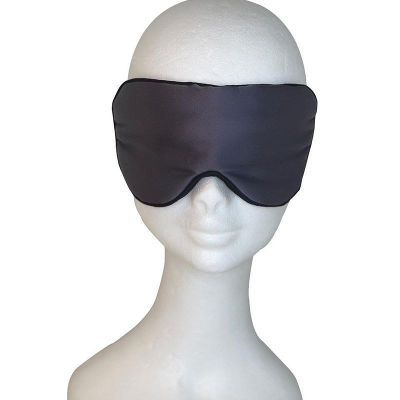 Sovemaske - koksgrå/sort