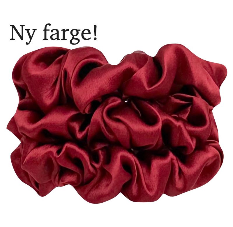 Scrunchies -scarlet