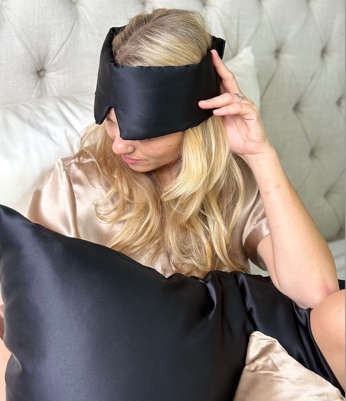Sovemaske pillow - sort