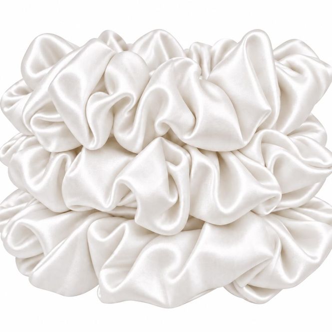 Hovedbilde Scrunchies - hvit